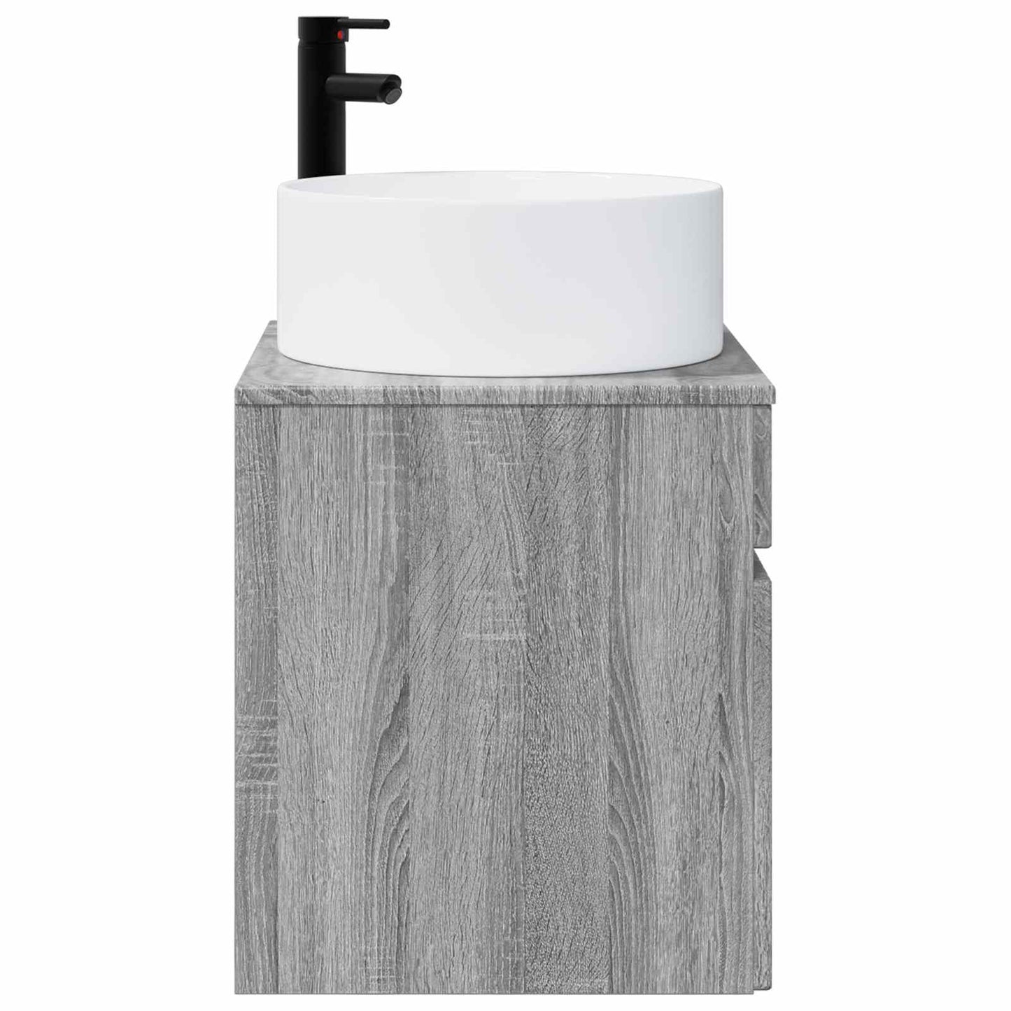 Mobile lavabo da parete Sonoma grigio 49 x 44,5 x 65,5 cm | homemem39