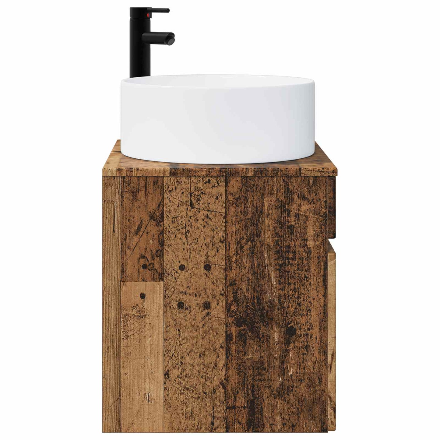 Mobile lavabo da parete Legno antico 49 x 44,5 x 65,5 cm