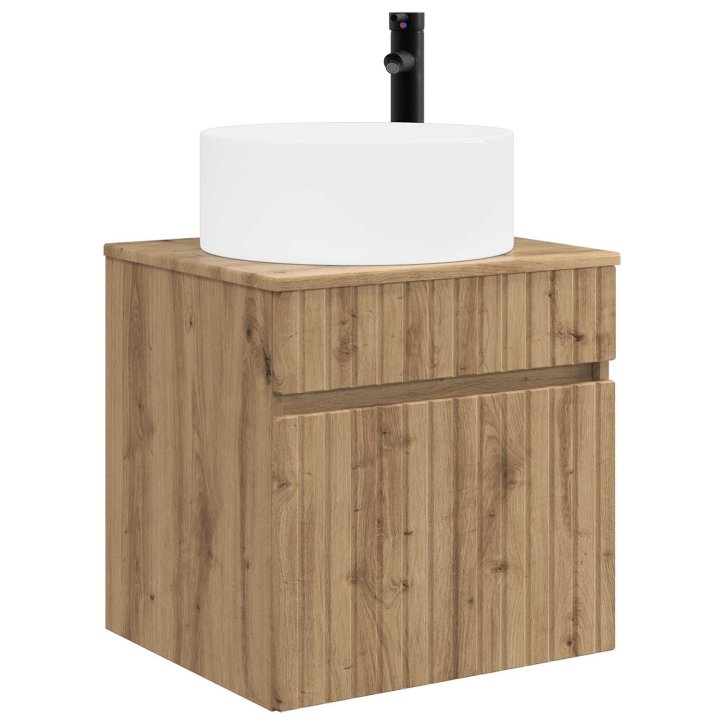 Mobile lavabo da parete Rovere Artigianale 49 x 44,5 x 65,5 cm | homemem39