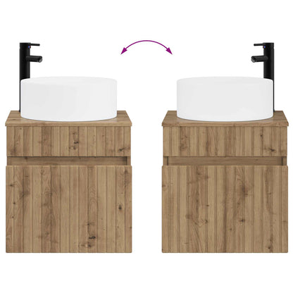 Mobile lavabo da parete Rovere Artigianale 49 x 44,5 x 65,5 cm | homemem39