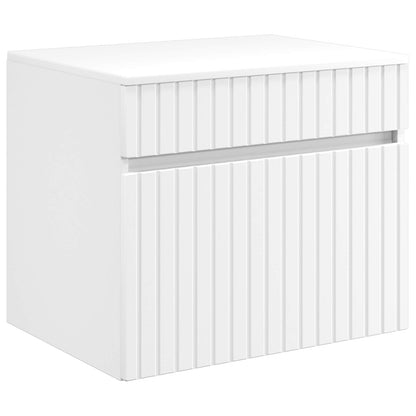 Mobiletto da Bagno a Muro Bianco 59 x 44,5 x 50 cm | homemem39