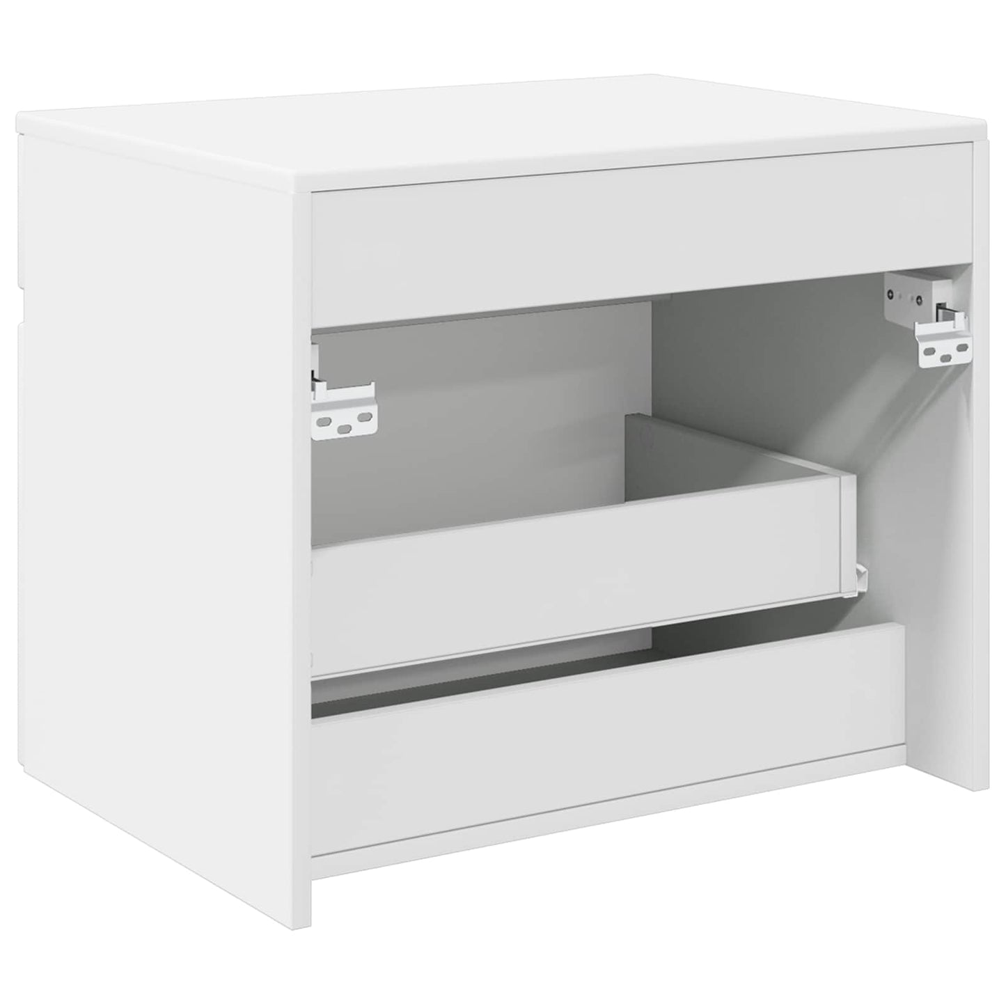 Mobiletto da Bagno a Muro Bianco 59 x 44,5 x 50 cm | homemem39