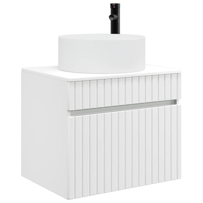 Mobiletto da Bagno a Muro Bianco 59 x 44,5 x 50 cm | homemem39