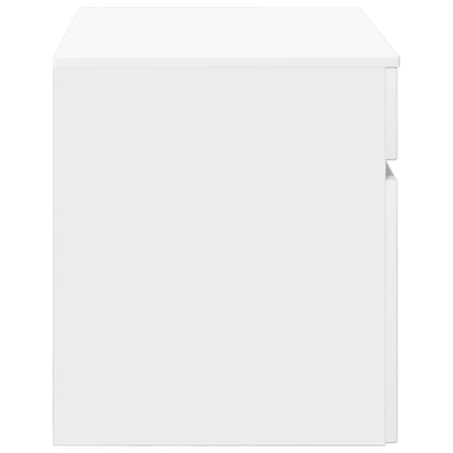 Mobiletto da Bagno a Muro Bianco 59 x 44,5 x 50 cm | homemem39