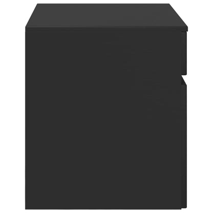 Mobiletto da Bagno a Muro Nero 59 x 44,5 x 50 cm | homemem39