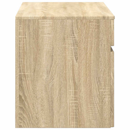 Mobiletto da Bagno a Muro Rovere Sonoma 59 x 44,5 x 50 cm | homemem39