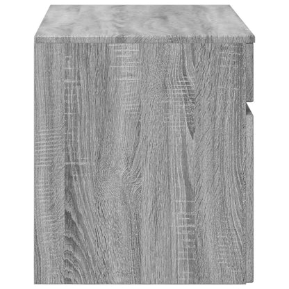 Mobiletto da Bagno a Muro Sonoma grigio 59 x 44,5 x 50 cm | homemem39