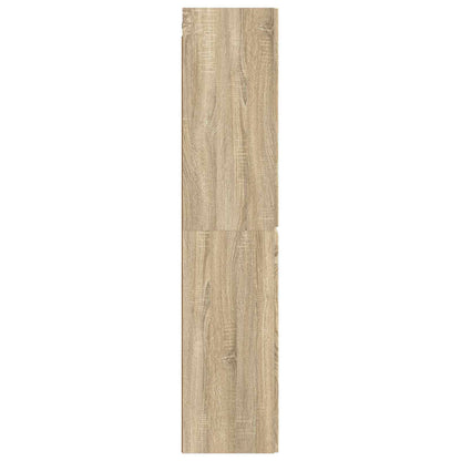 Mobiletto da Bagno a Muro Rovere Sonoma 33 x 34,5 x 160 cm | homemem39