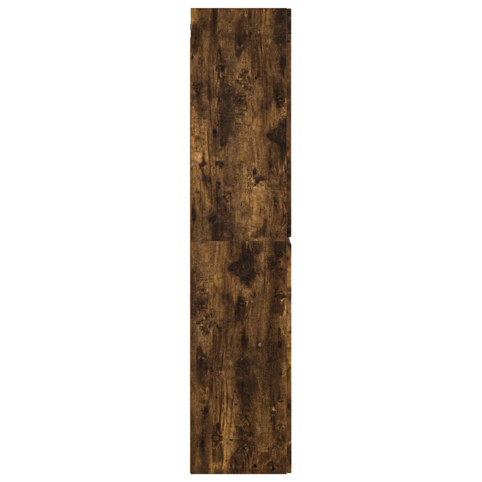 Mobiletto da Bagno a Muro Rovere Fumo 33 x 34,5 x 160 cm | homemem39