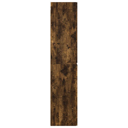 Mobiletto da Bagno a Muro Rovere Fumo 33 x 34,5 x 160 cm | homemem39