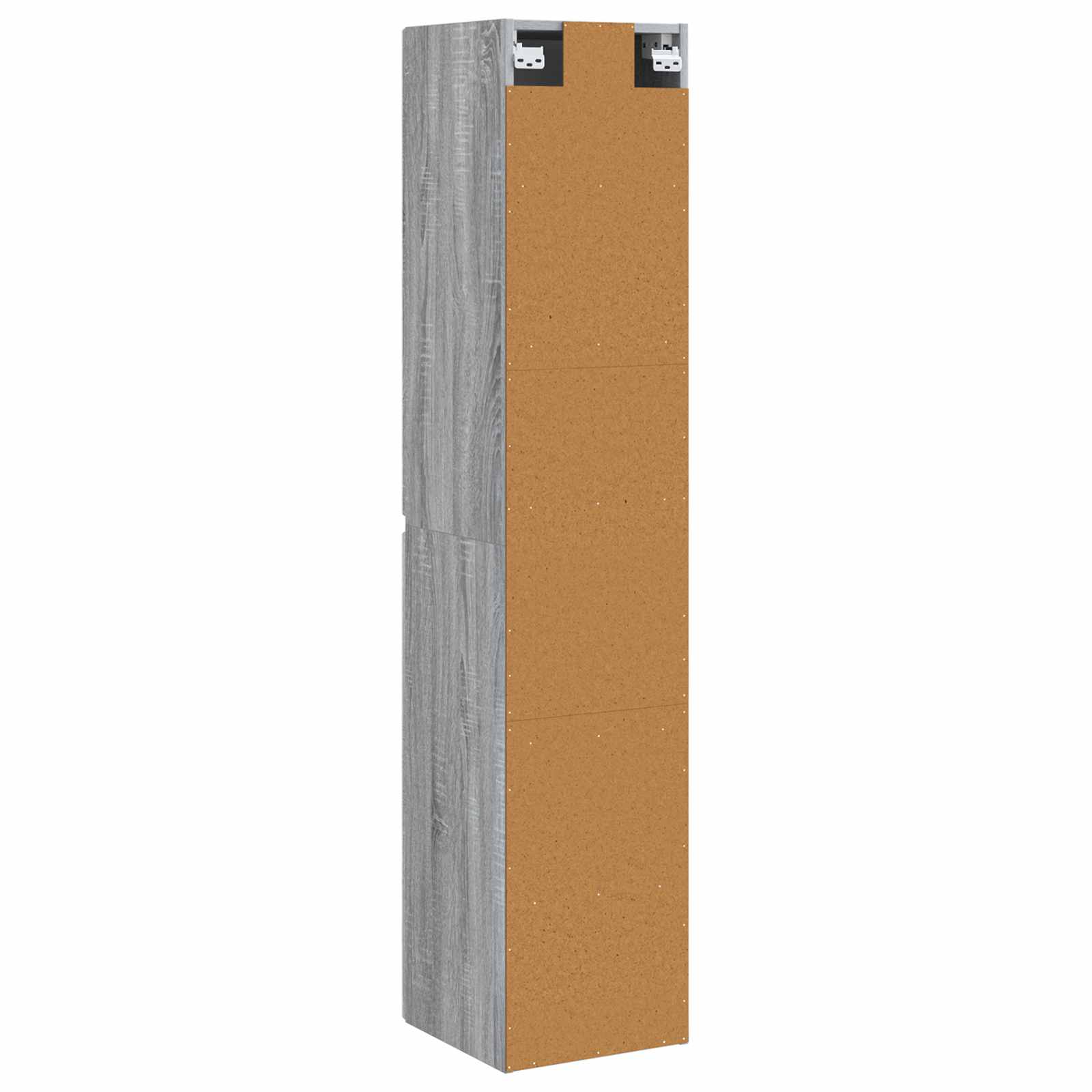 Mobiletto da Bagno a Muro Sonoma grigio 33 x 34,5 x 160 cm | homemem39