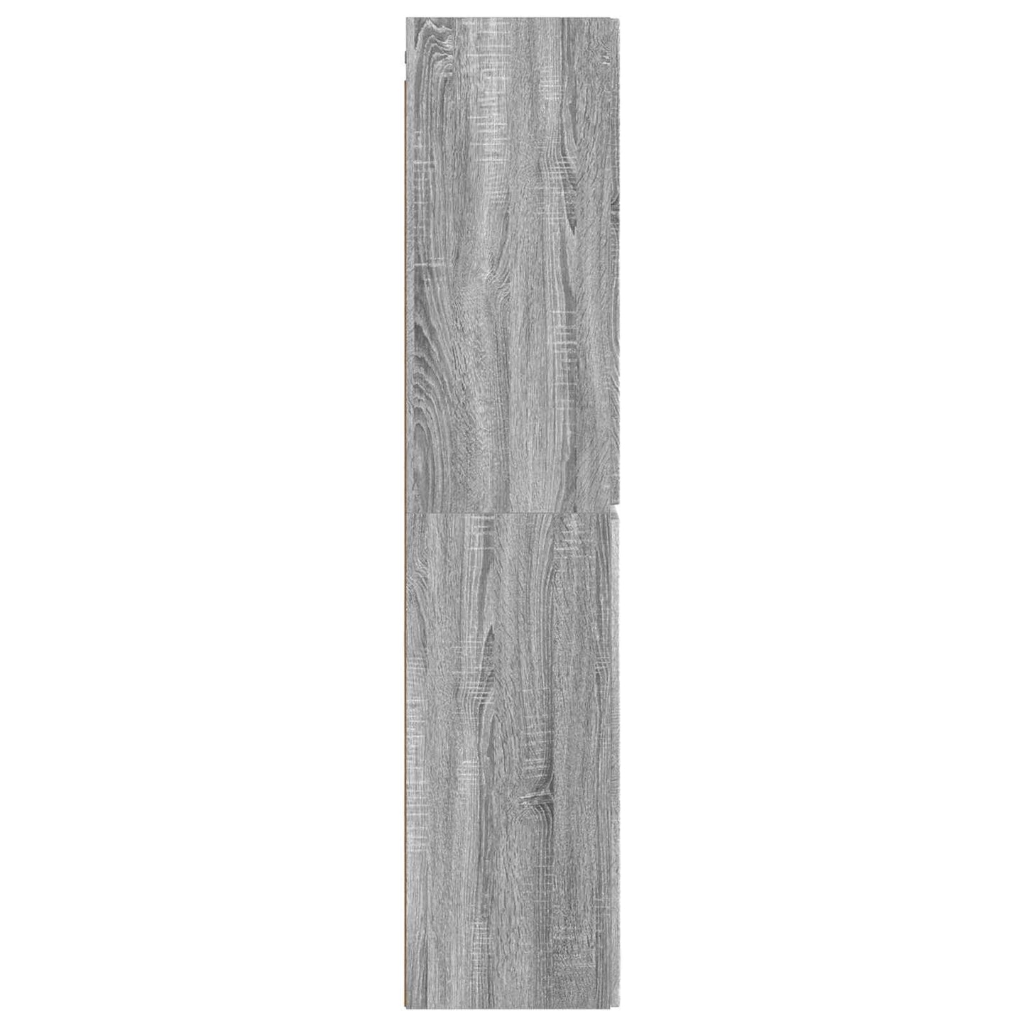 Mobiletto da Bagno a Muro Sonoma grigio 33 x 34,5 x 160 cm | homemem39