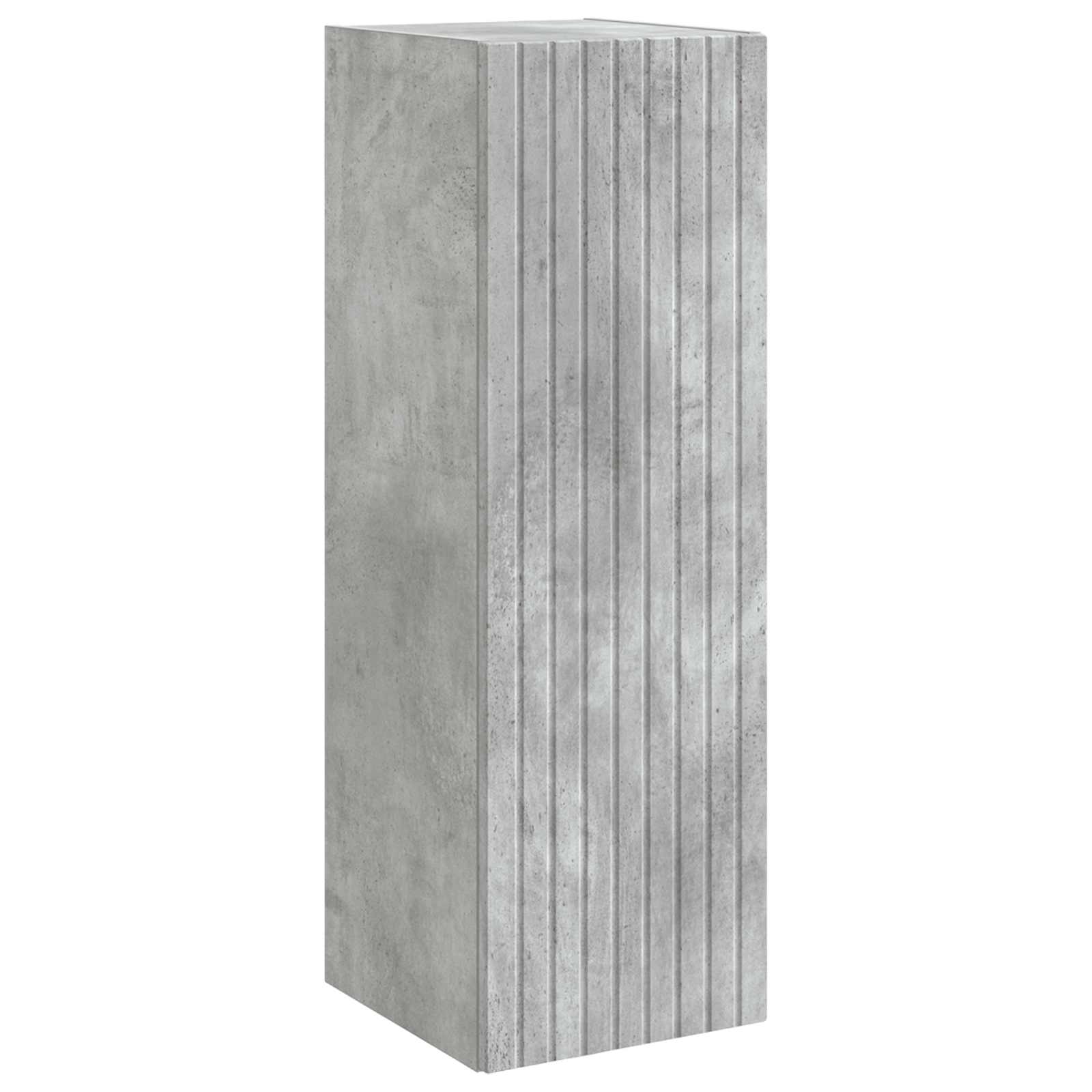 Mobiletto da Bagno a Muro Grigio Cemento 33 x 34,5 x 100 cm | homemem39