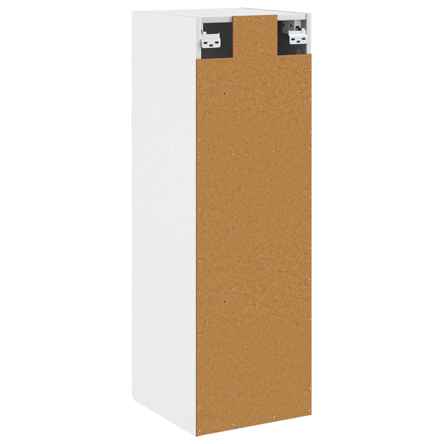 Mobiletto da Bagno a Muro Bianco Lucido 33 x 34,5 x 100 cm | homemem39