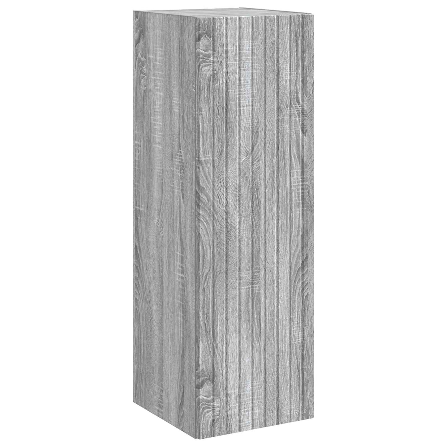 Mobiletto da Bagno a Muro Sonoma grigio 33 x 34,5 x 100 cm | homemem39