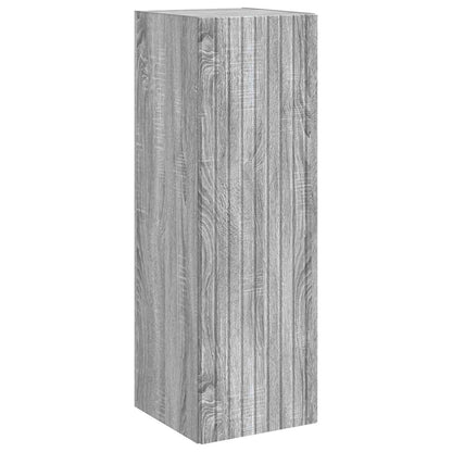 Mobiletto da Bagno a Muro Sonoma grigio 33 x 34,5 x 100 cm | homemem39