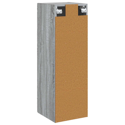 Mobiletto da Bagno a Muro Sonoma grigio 33 x 34,5 x 100 cm | homemem39