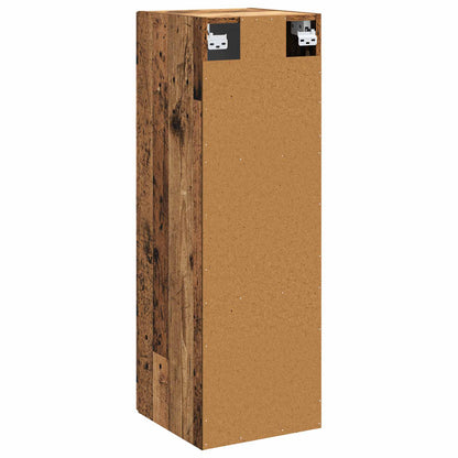 Mobiletto da Bagno a Muro Legno antico 33 x 34,5 x 100 cm | homemem39