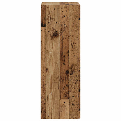 Mobiletto da Bagno a Muro Legno antico 33 x 34,5 x 100 cm | homemem39