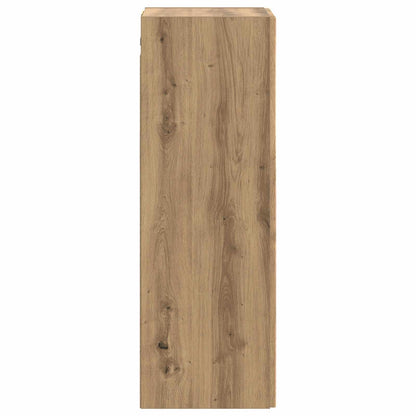 Mobiletto da Bagno a Muro Rovere Artigianale 33 x 34,5 x 100 cm | homemem39
