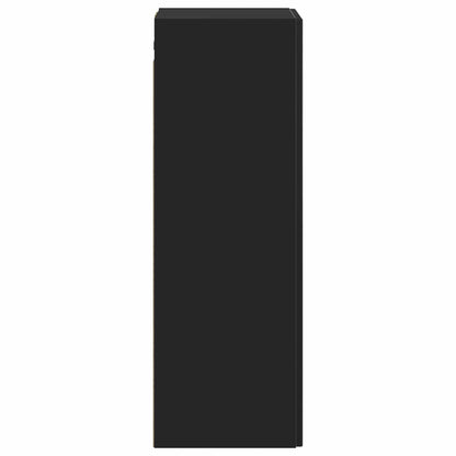 Mobiletto da Bagno a Muro Nero 33 x 34,5 x 60 cm | homemem39