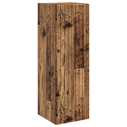 Mobiletto da Bagno a Muro Legno antico 33 x 34,5 x 60 cm | homemem39