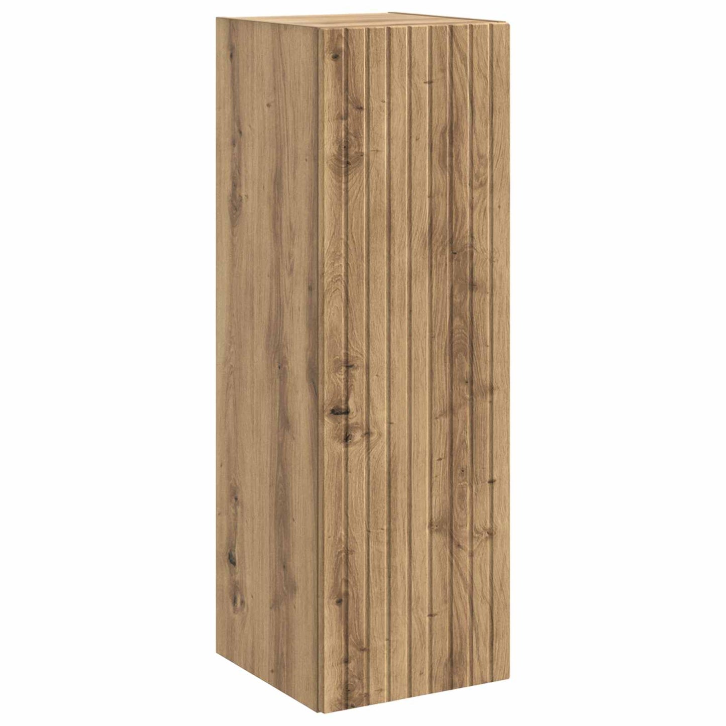 Mobiletto da Bagno a Muro Rovere Artigianale 33 x 34,5 x 60 cm | homemem39