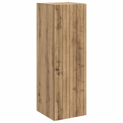 Mobiletto da Bagno a Muro Rovere Artigianale 33 x 34,5 x 60 cm | homemem39