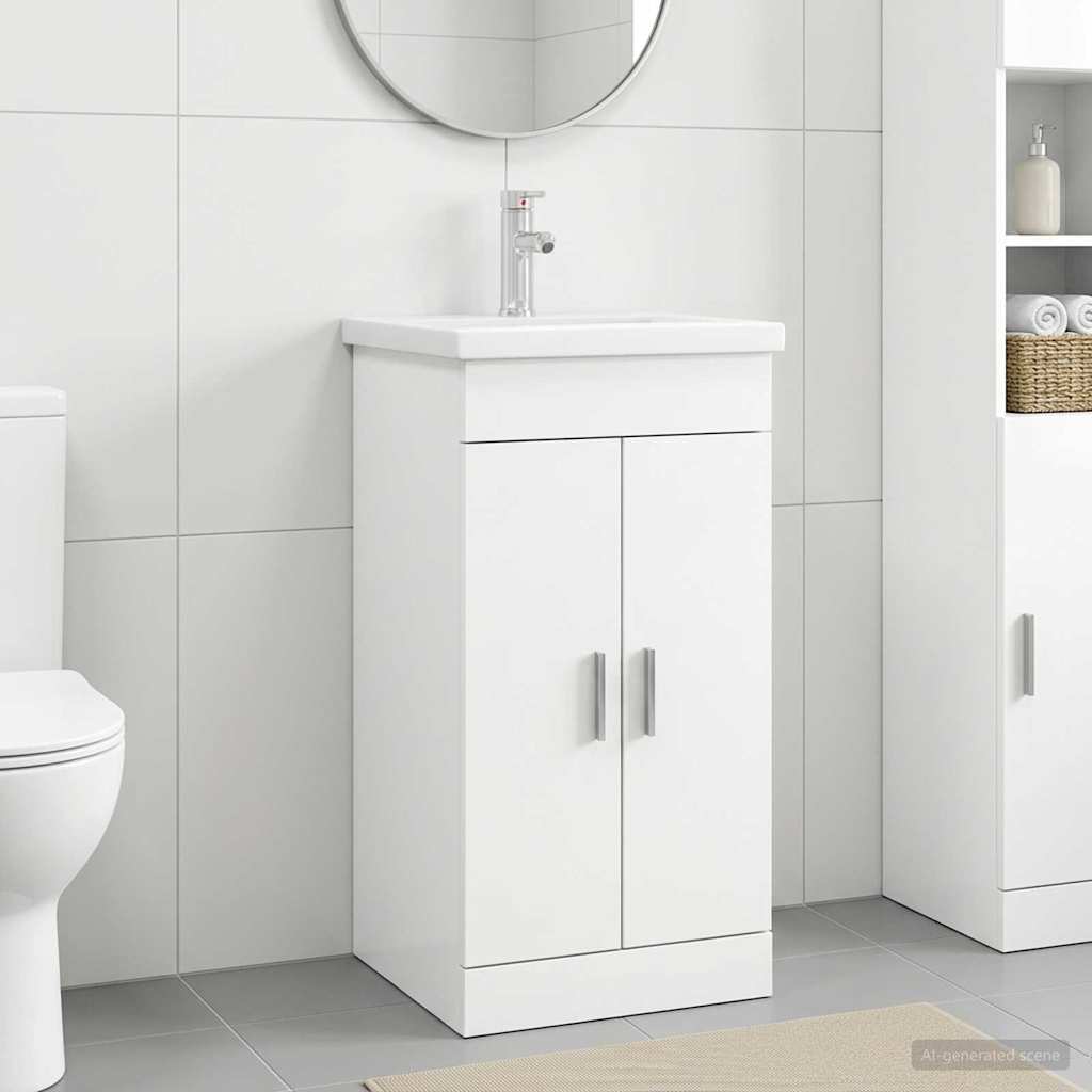 Mobile da bagno con lavabo Bianco 42 x 40 x 84,5 cm | homemem39