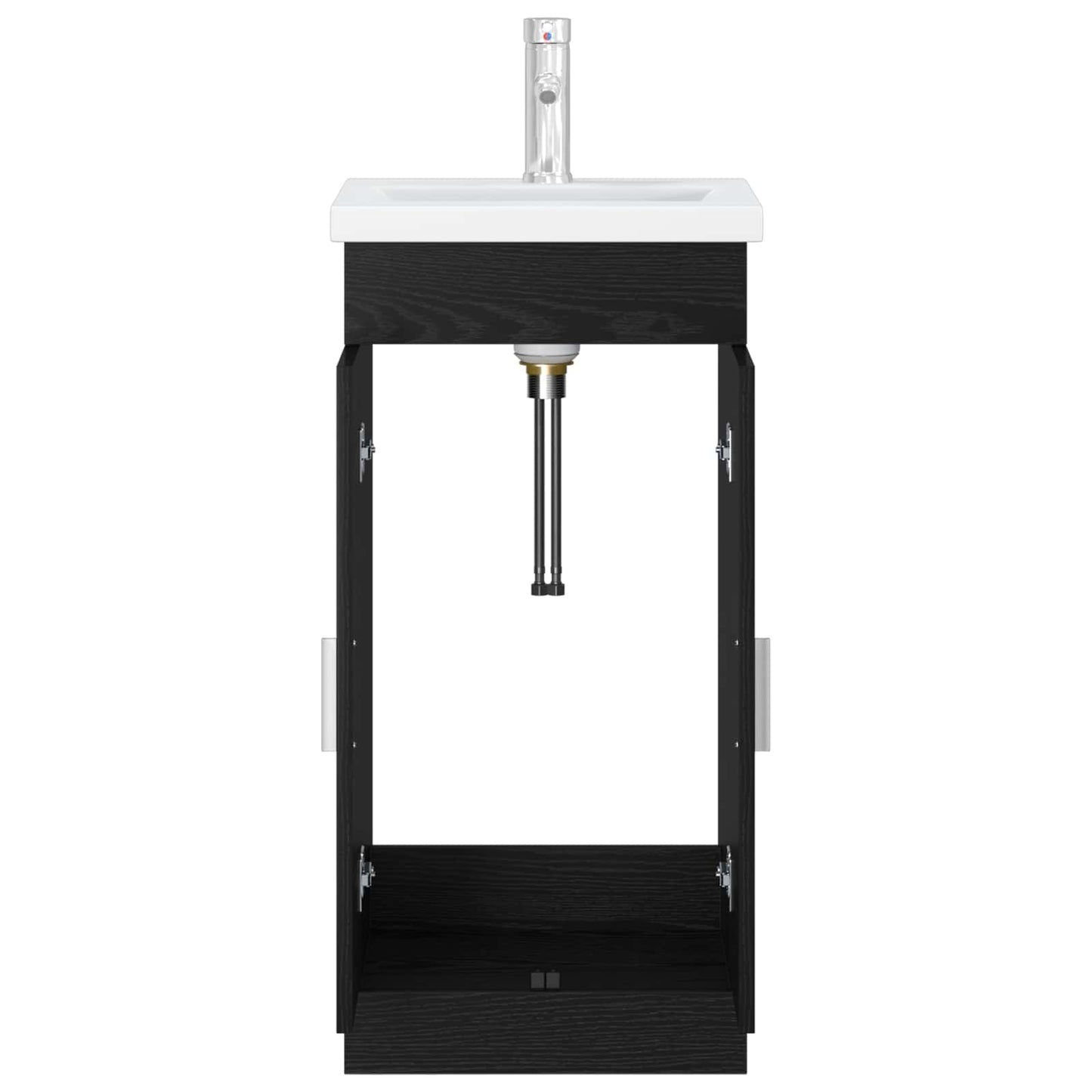 Mobile da bagno con lavabo Rovere Nero 42 x 40 x 84,5 cm | homemem39