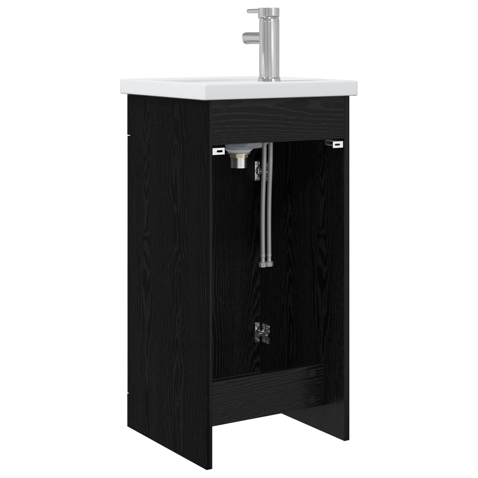 Mobile da bagno con lavabo Rovere Nero 42 x 40 x 84,5 cm | homemem39