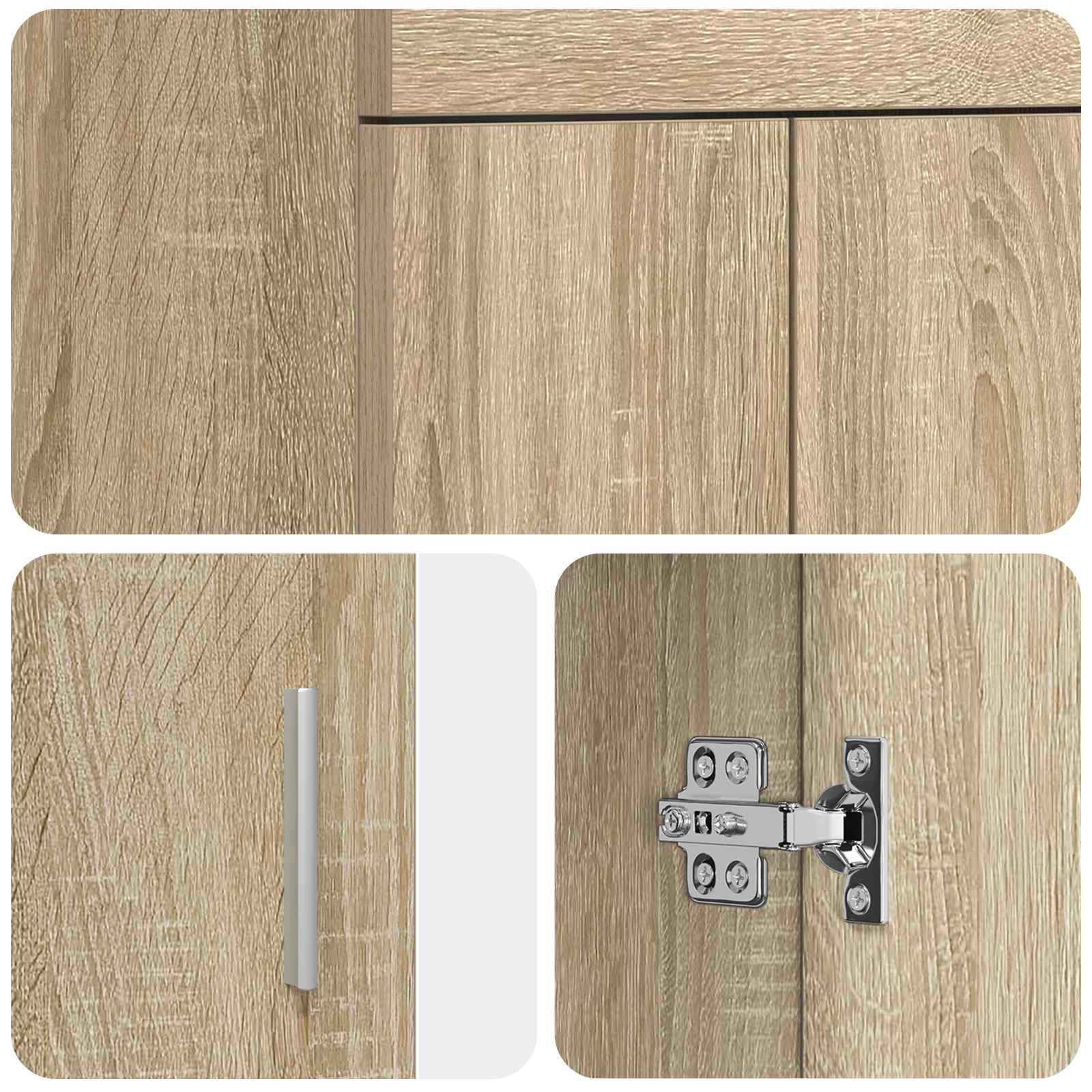 Mobile da bagno con lavabo Rovere Sonoma 42 x 40 x 84,5 cm | homemem39