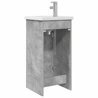 Mobile da bagno con lavabo Grigio Cemento 42 x 40 x 84,5 cm | homemem39