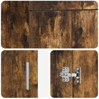 Mobile da bagno con lavabo Rovere Fumo 42 x 40 x 84,5 cm | homemem39