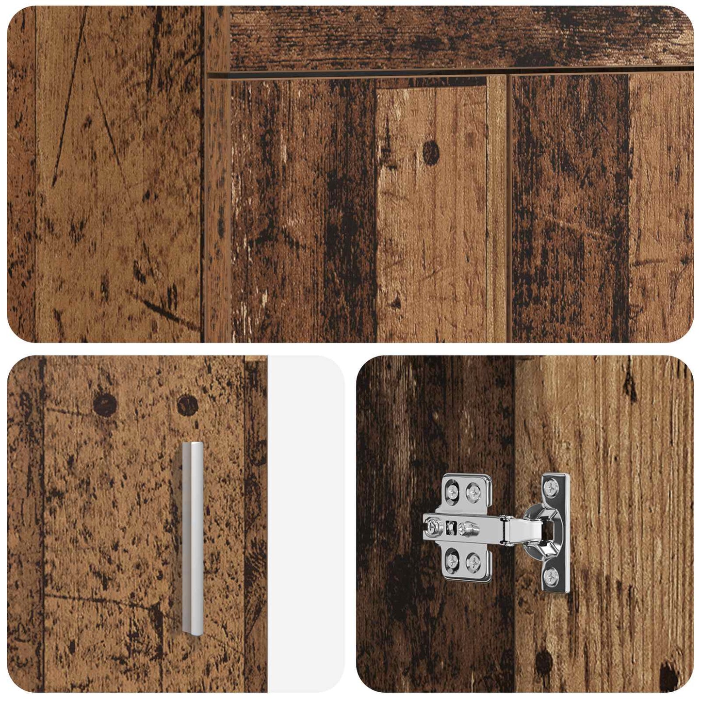 Mobile da bagno con lavabo Legno antico 42 x 40 x 84,5 cm