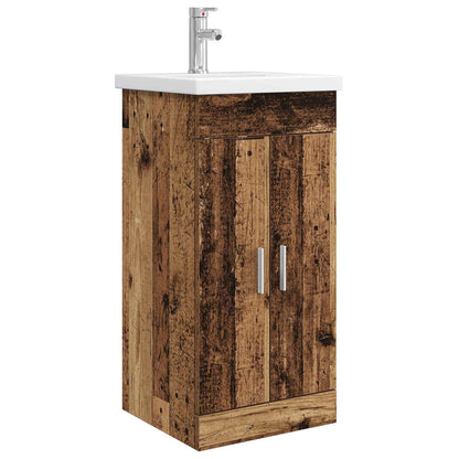 Mobile da bagno con lavabo Legno antico 42 x 40 x 84,5 cm