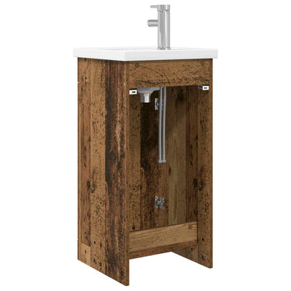 Mobile da bagno con lavabo Legno antico 42 x 40 x 84,5 cm