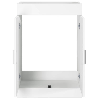 Mobiletto da Bagno Sotto Lavabo Bianco 56 x 37,5 x 81 cm | homemem39