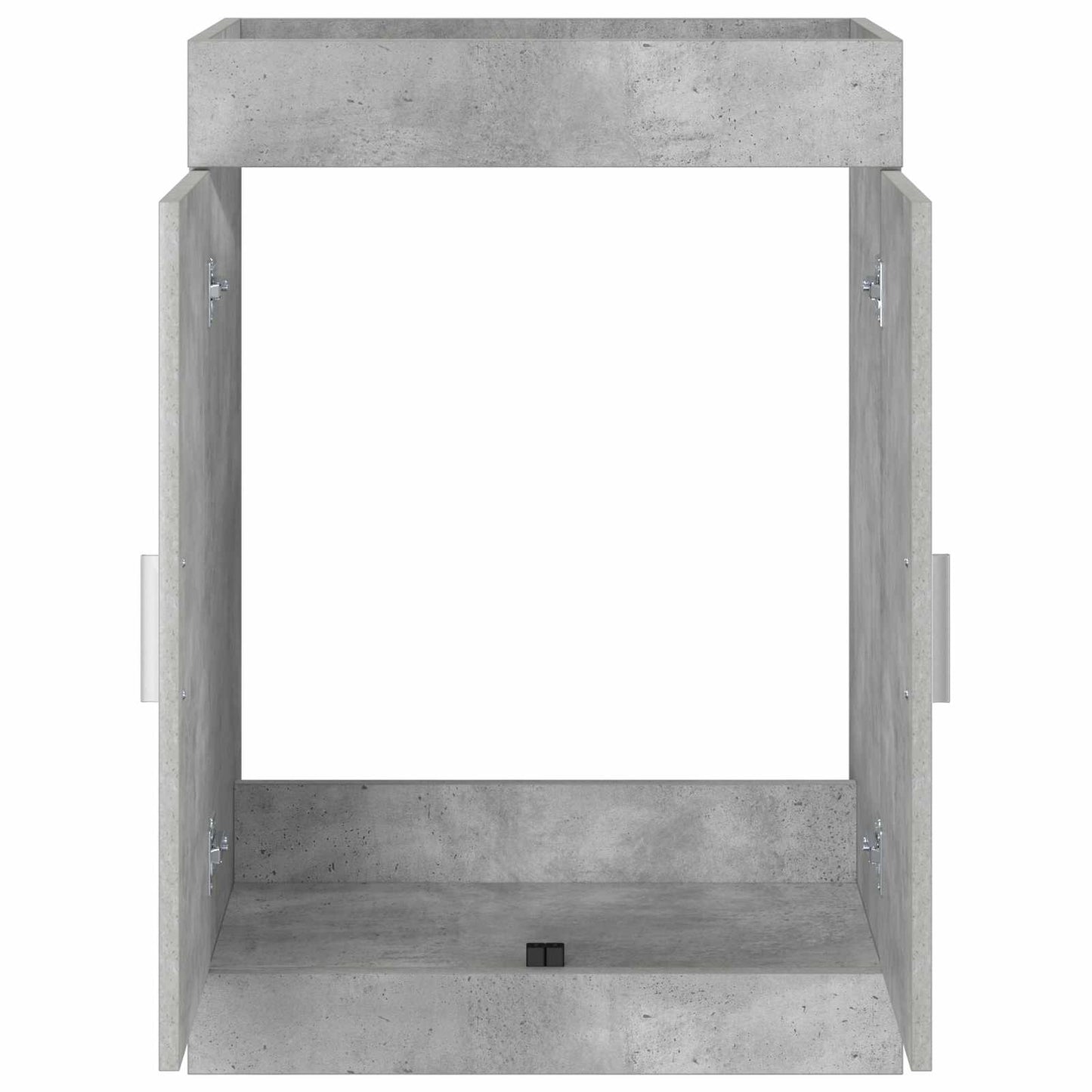 Mobiletto da Bagno Sotto Lavabo Grigio Cemento | homemem39