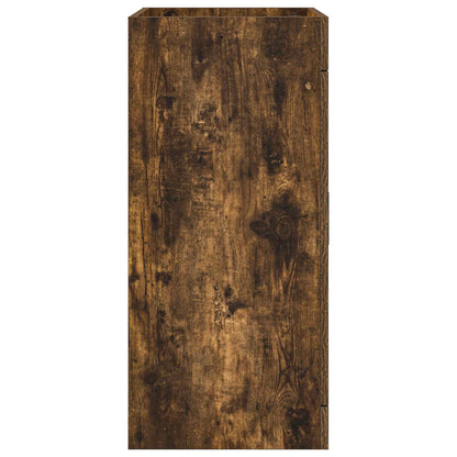 Mobiletto da Bagno Sotto Lavabo Rovere Fumo 56 x 37,5 x 81 cm | homemem39