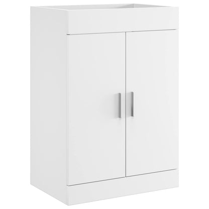 Mobiletto da Bagno Sotto Lavabo Bianco 78,5 x 37,5 x 81 cm | homemem39