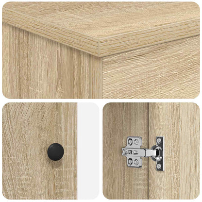 Mobiletto da Bagno Sotto Lavabo Rovere Sonoma | homemem39