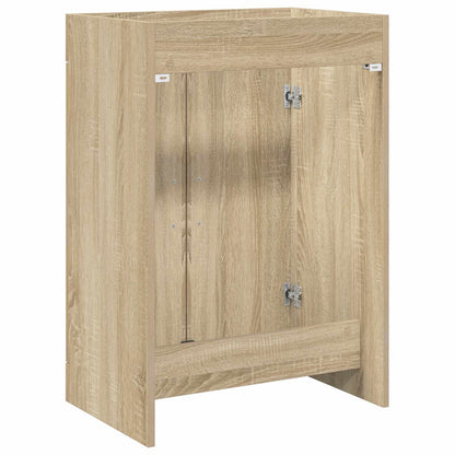 Mobiletto da Bagno Sotto Lavabo Rovere Sonoma | homemem39