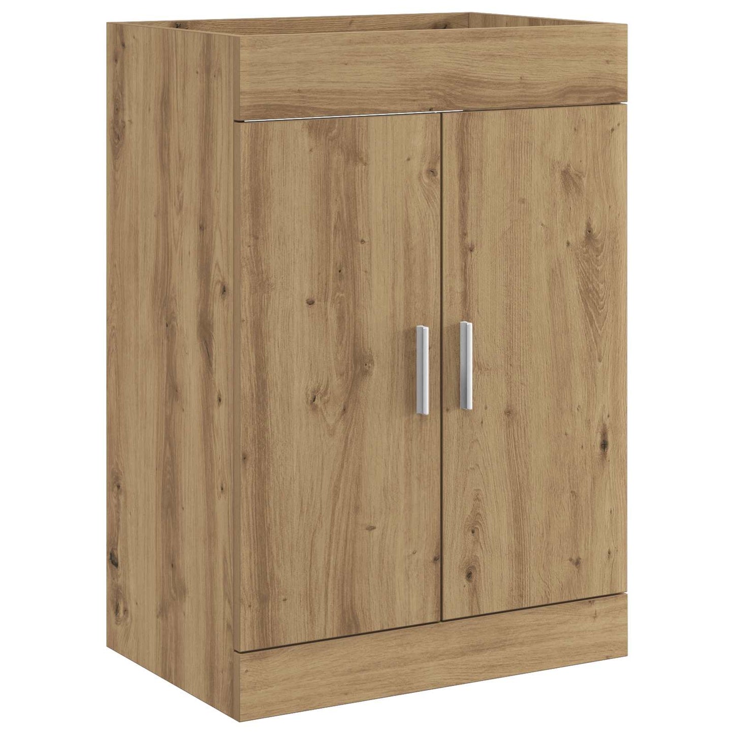 Mobiletto da Bagno Sotto Lavabo Rovere Artigianale | homemem39
