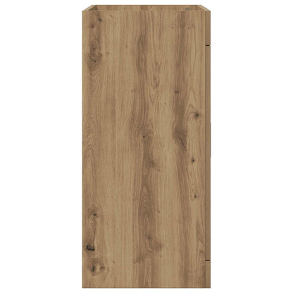 Mobiletto da Bagno Sotto Lavabo Rovere Artigianale | homemem39