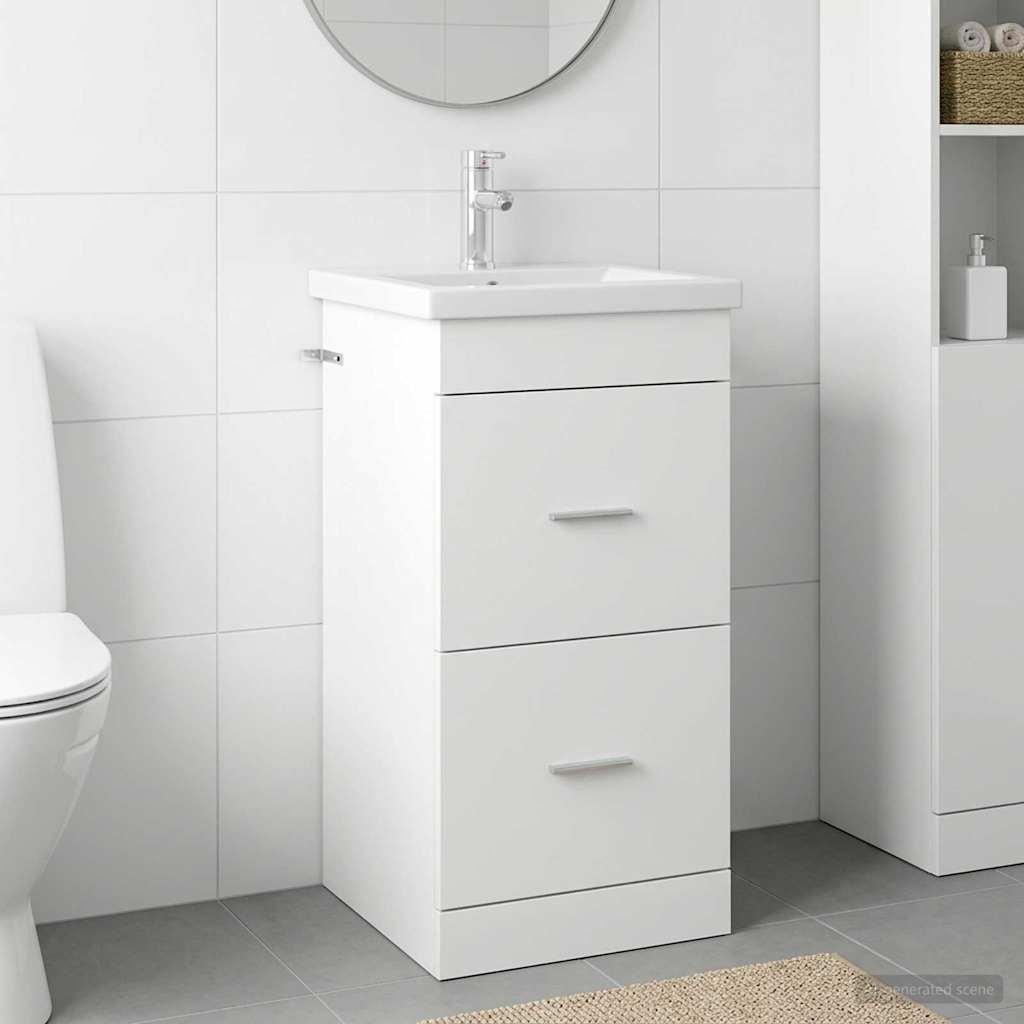 Mobile da bagno con lavabo Bianco 42 x 40 x 84,5 cm | homemem39