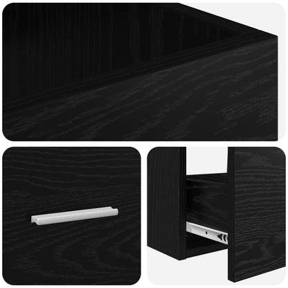 Mobile da bagno con lavabo Rovere Nero 42 x 40 x 84,5 cm | homemem39