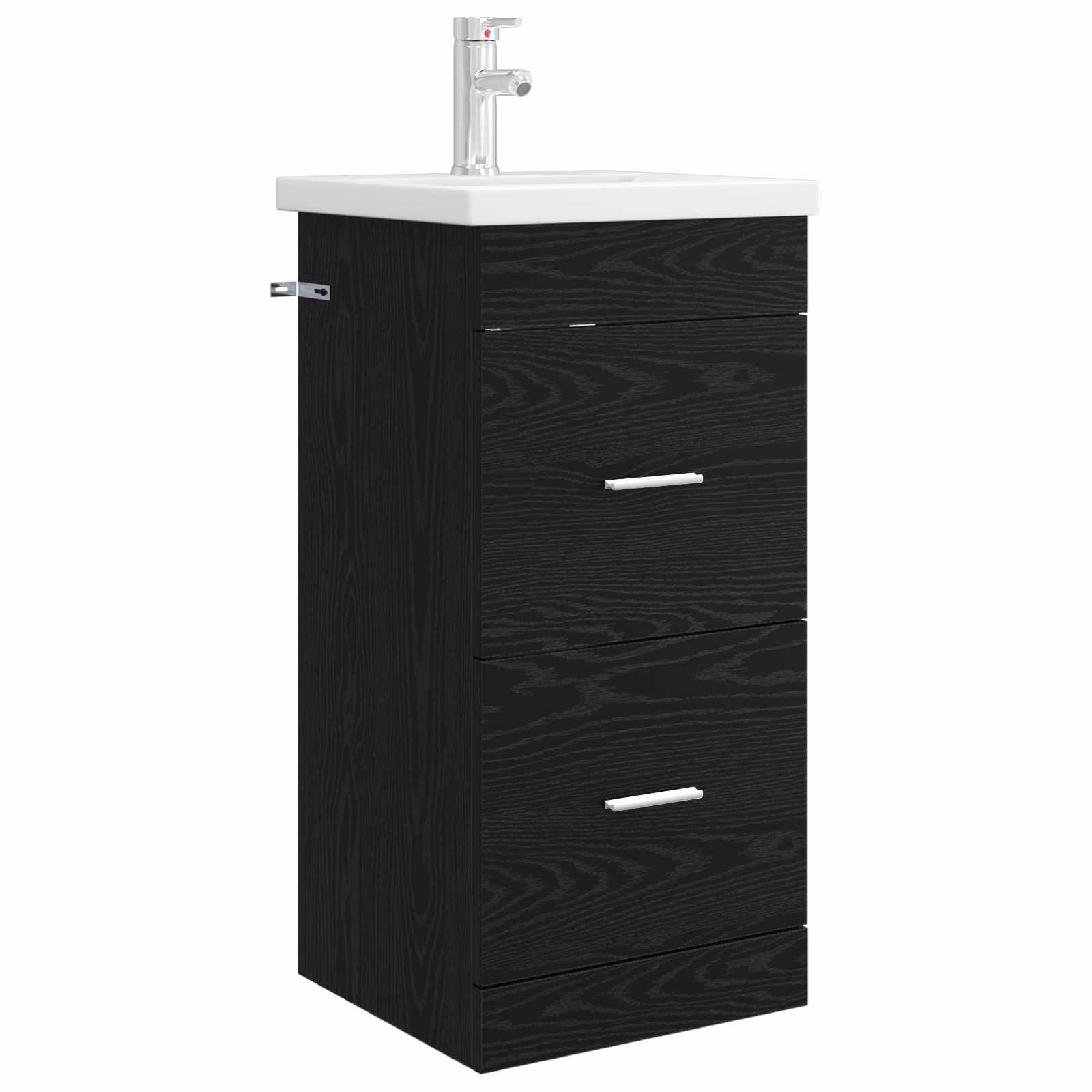 Mobile da bagno con lavabo Rovere Nero 42 x 40 x 84,5 cm | homemem39