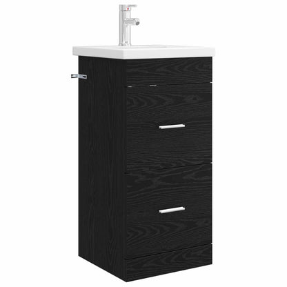 Mobile da bagno con lavabo Rovere Nero 42 x 40 x 84,5 cm | homemem39