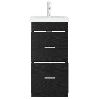 Mobile da bagno con lavabo Rovere Nero 42 x 40 x 84,5 cm | homemem39